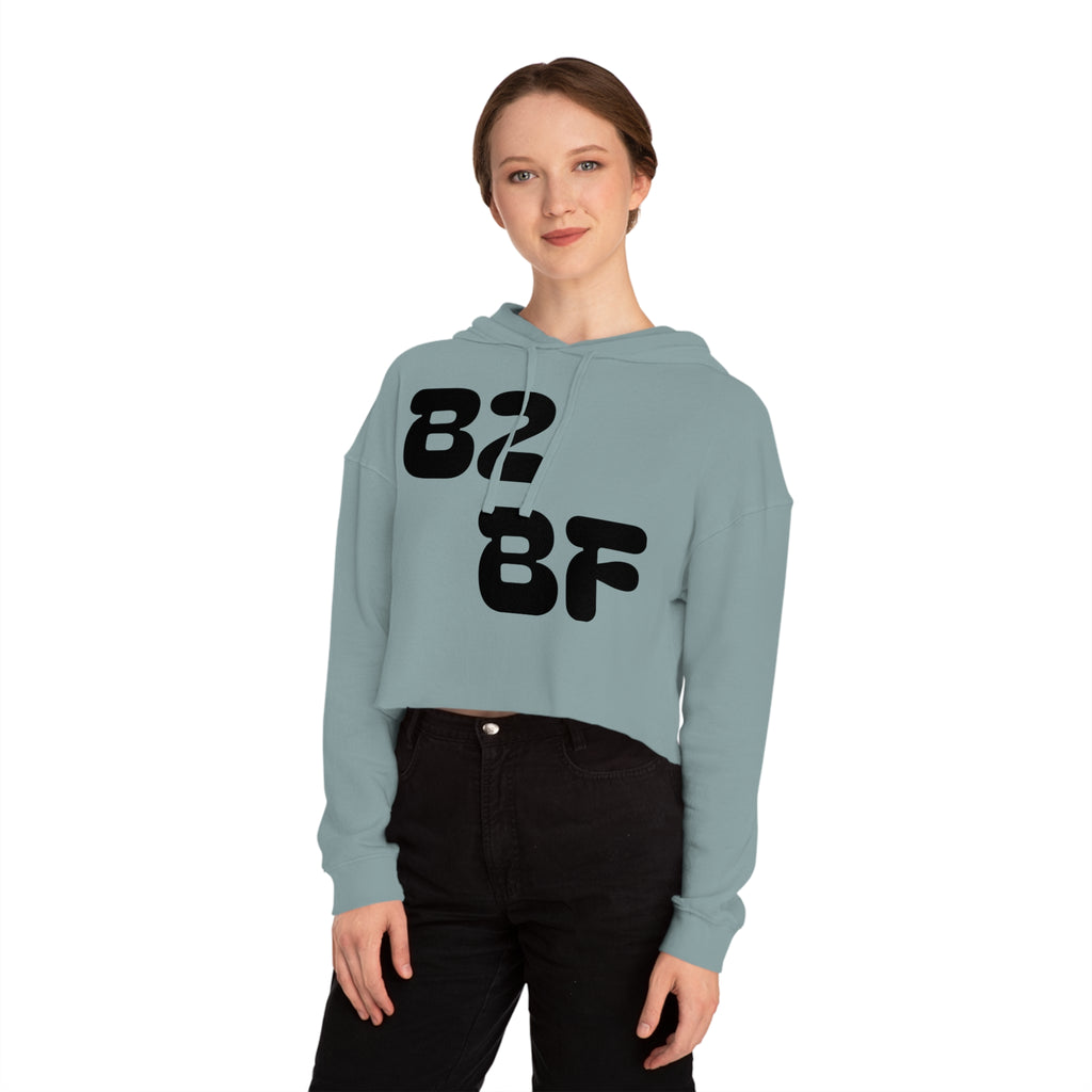 Cropped Hoodie — Camo “82 8F” Front & “Greatness Is Made!” Back
