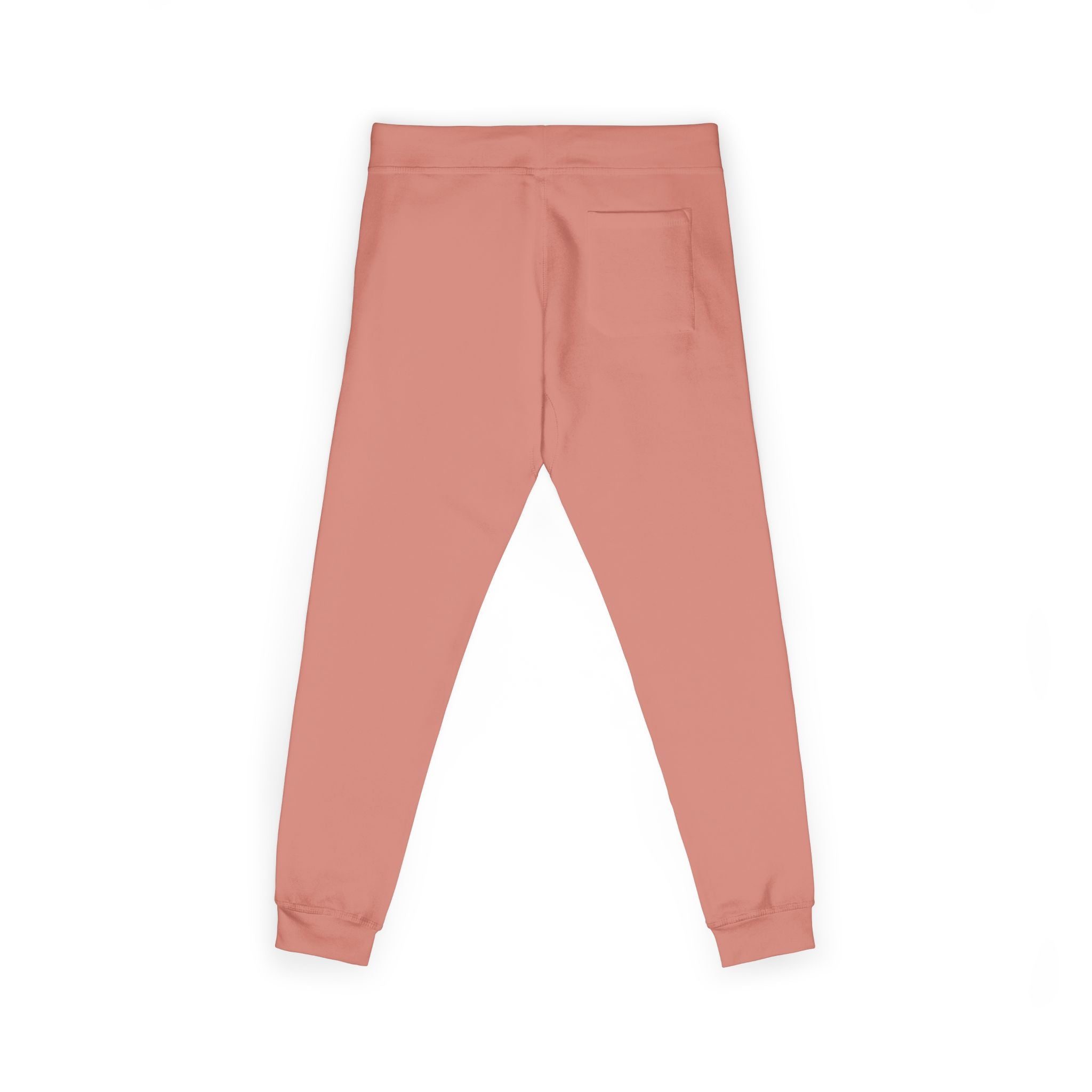 Embroidered 'B2BF EST. 2022' Fleece Sweatpants — Cozy Coral Joggers