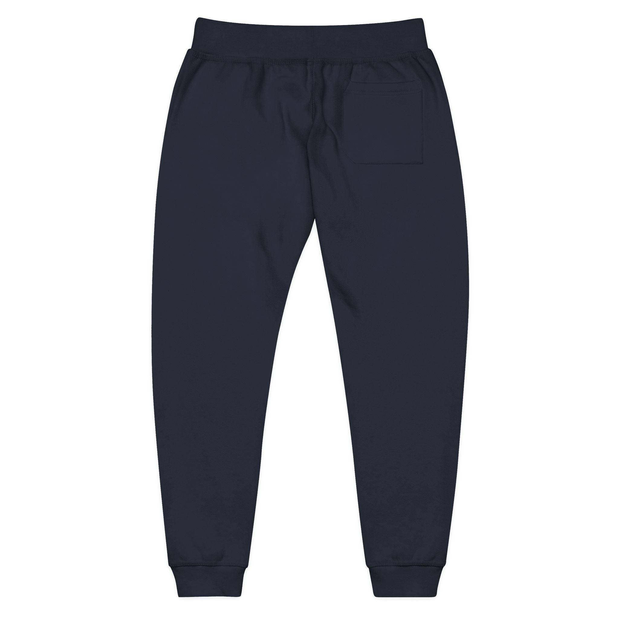 Embroidered 'B2BF EST. 2022' Fleece Sweatpants — Cozy Coral Joggers