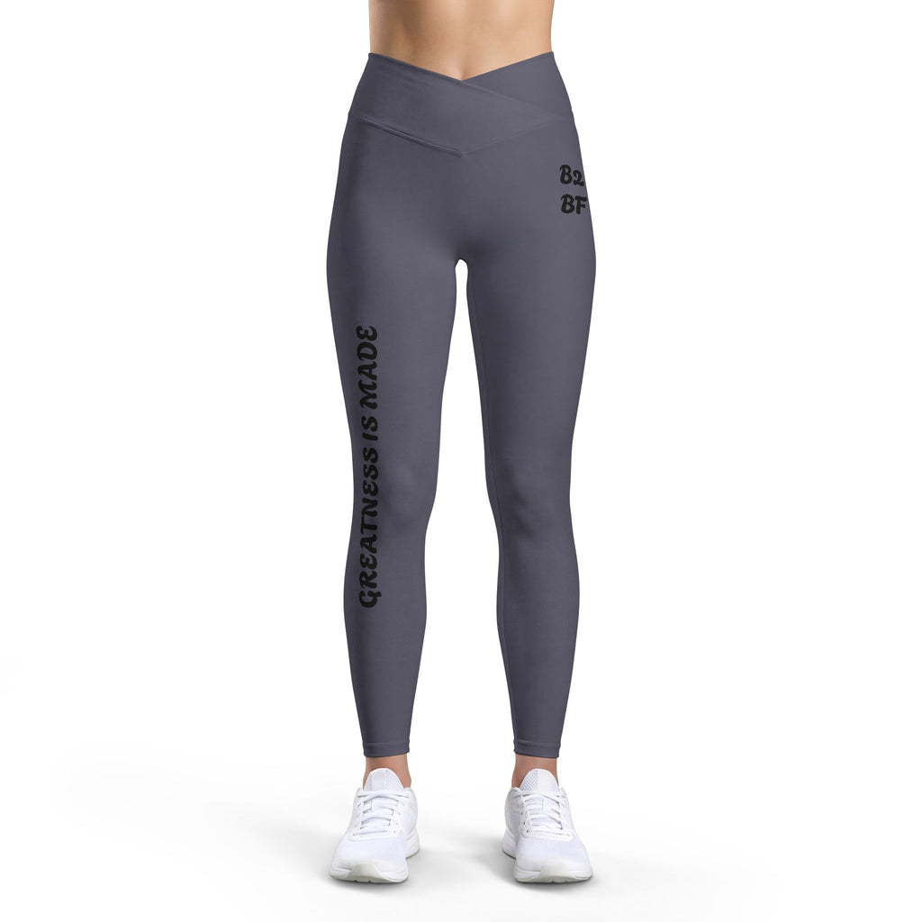 Greatness Is Made Women’s Luxe Leggings — High-Waist Athleisure Leggings