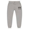 Embroidered 'B2BF EST. 2022' Fleece Sweatpants — Cozy Coral Joggers