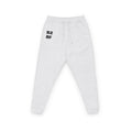 Embroidered 'B2 BF' Fleece Joggers – Cozy Grey Sweatpants