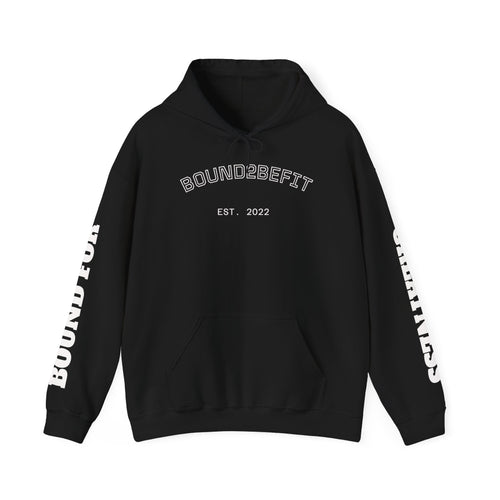 Bound2BeFit EST.2022 Hoodie — "Bound For Greatness" Athletic Pullover