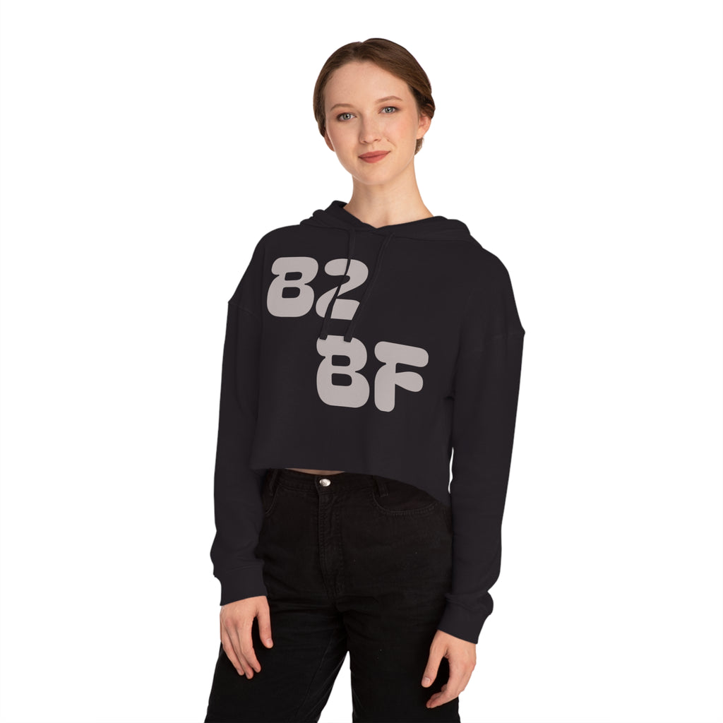 Cropped Hoodie — Camo “82 8F” Front & “Greatness Is Made!” Back