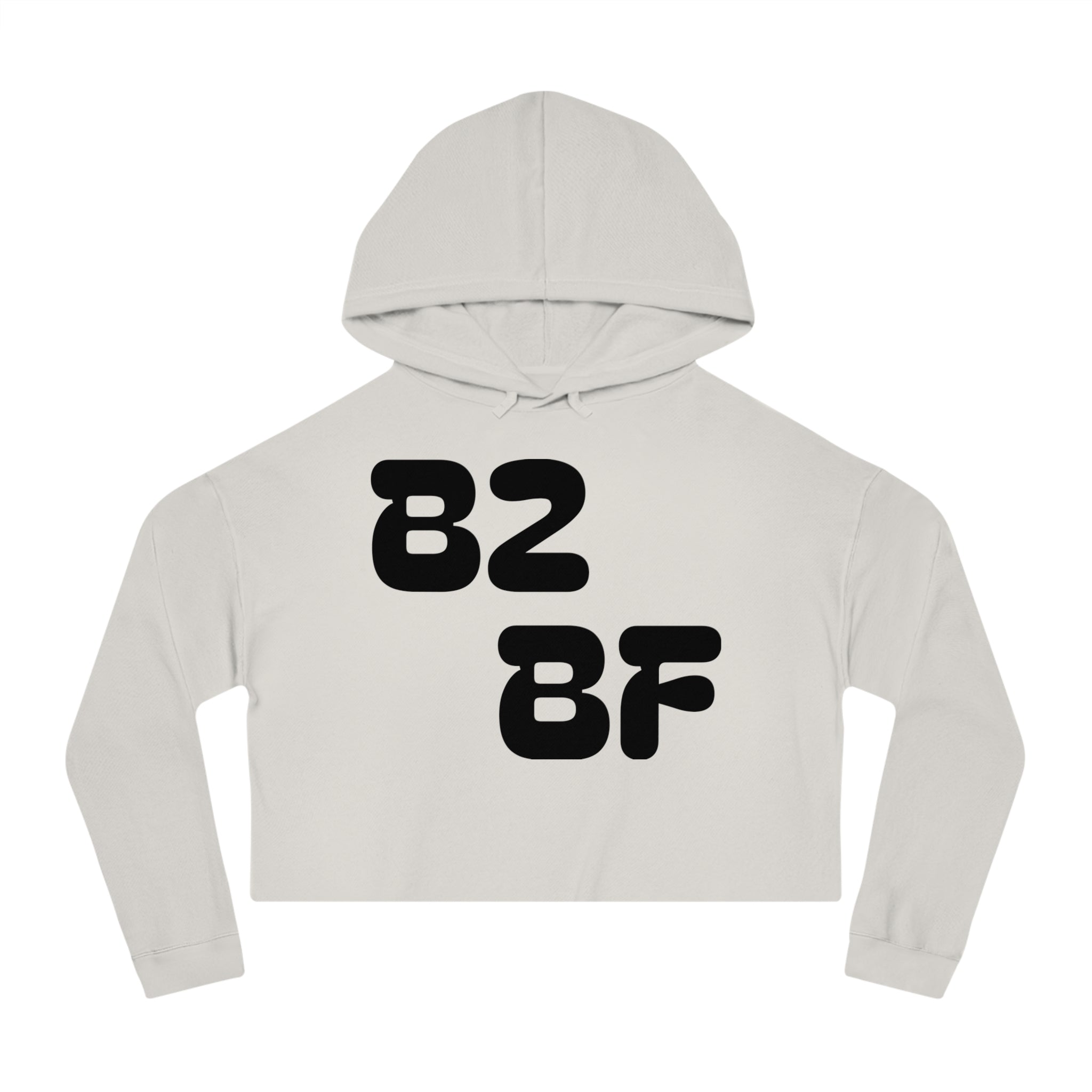 Cropped Hoodie — Camo “82 8F” Front & “Greatness Is Made!” Back